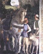 Andrea Mantegna, ludovico ii gonzag moter sin son